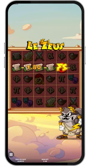 Start het spel Le Zeus