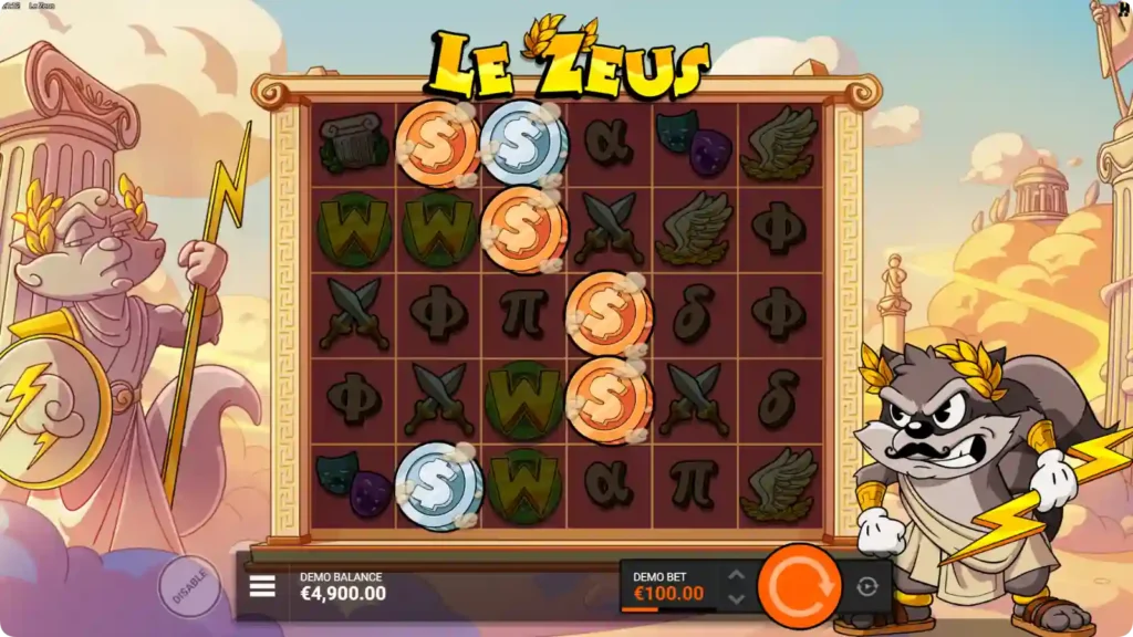 Le Zeus mystery reveal feature